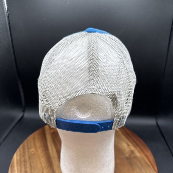 Ford Bronco Retro Logo Blue Snapback Hat Officially Licensed Pre-Owned Cap - Picture 3 of 6